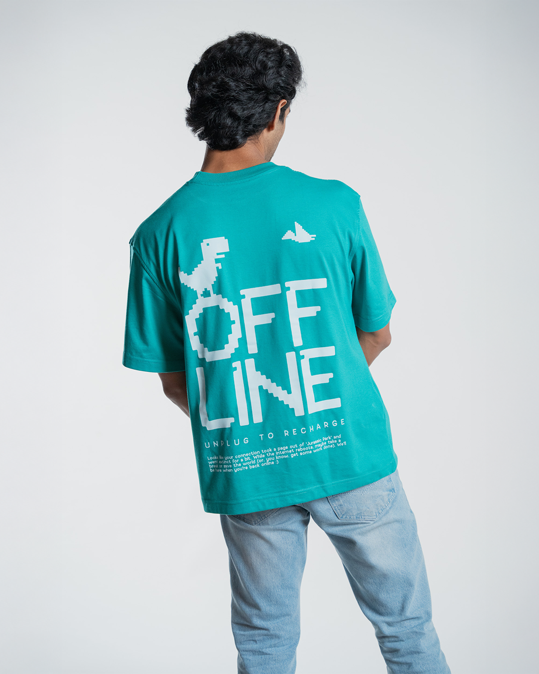 Offline - Oversized - Pacific Teal
