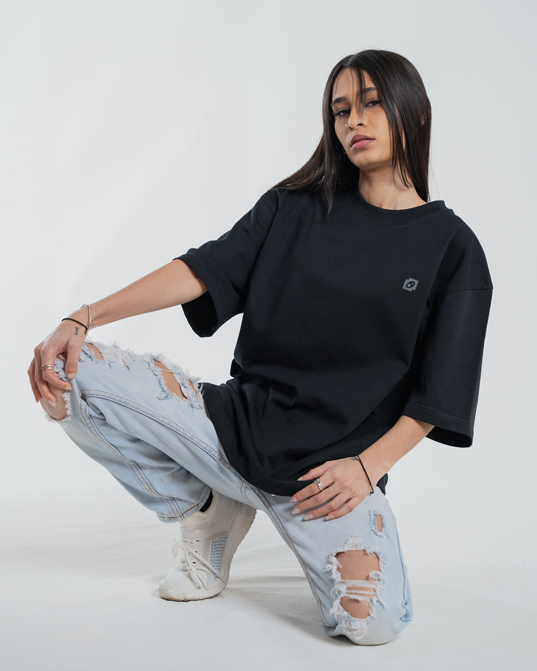 Offline - Oversized - Signature Obsidian Black