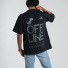 Offline - Oversized - Signature Obsidian Black