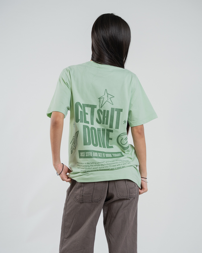 Get Shit Done - Regular Fit - Mint Mist
