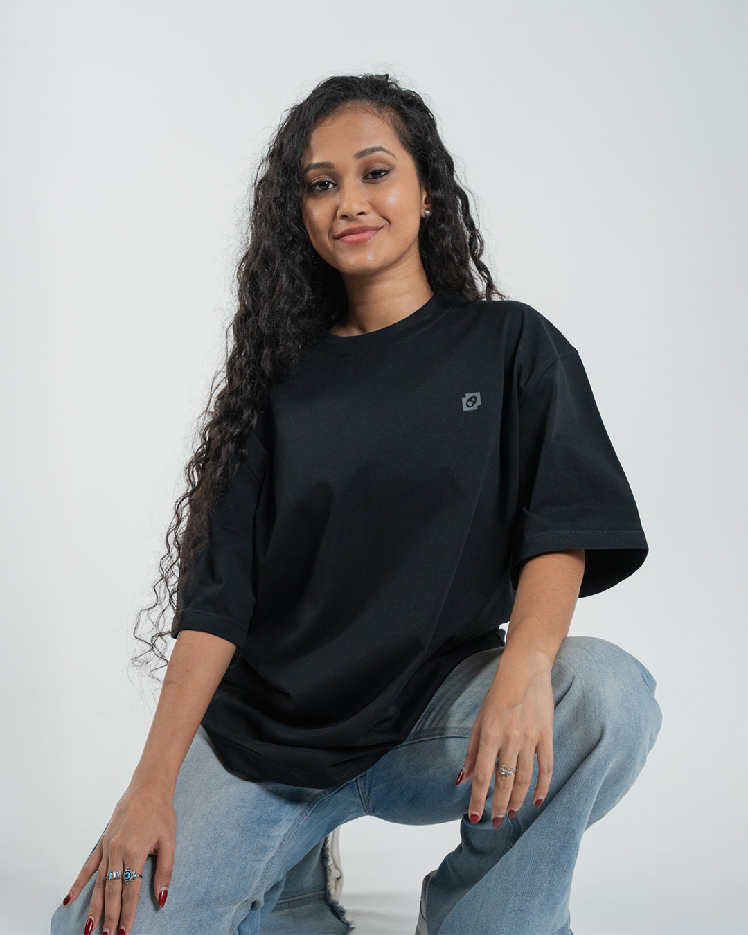 Offline - Oversized - Signature Obsidian Black