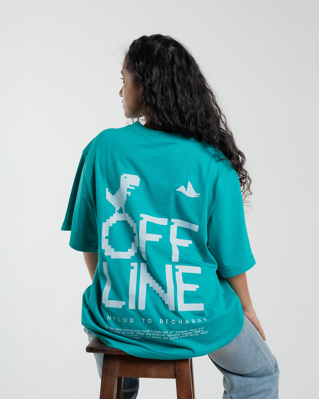 Offline - Oversized - Pacific Teal