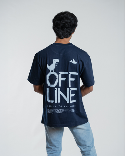 Offline - Oversized - Midnight Blue