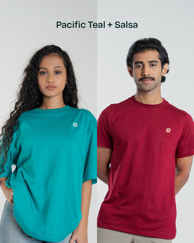 Pacific Teal + Salsa